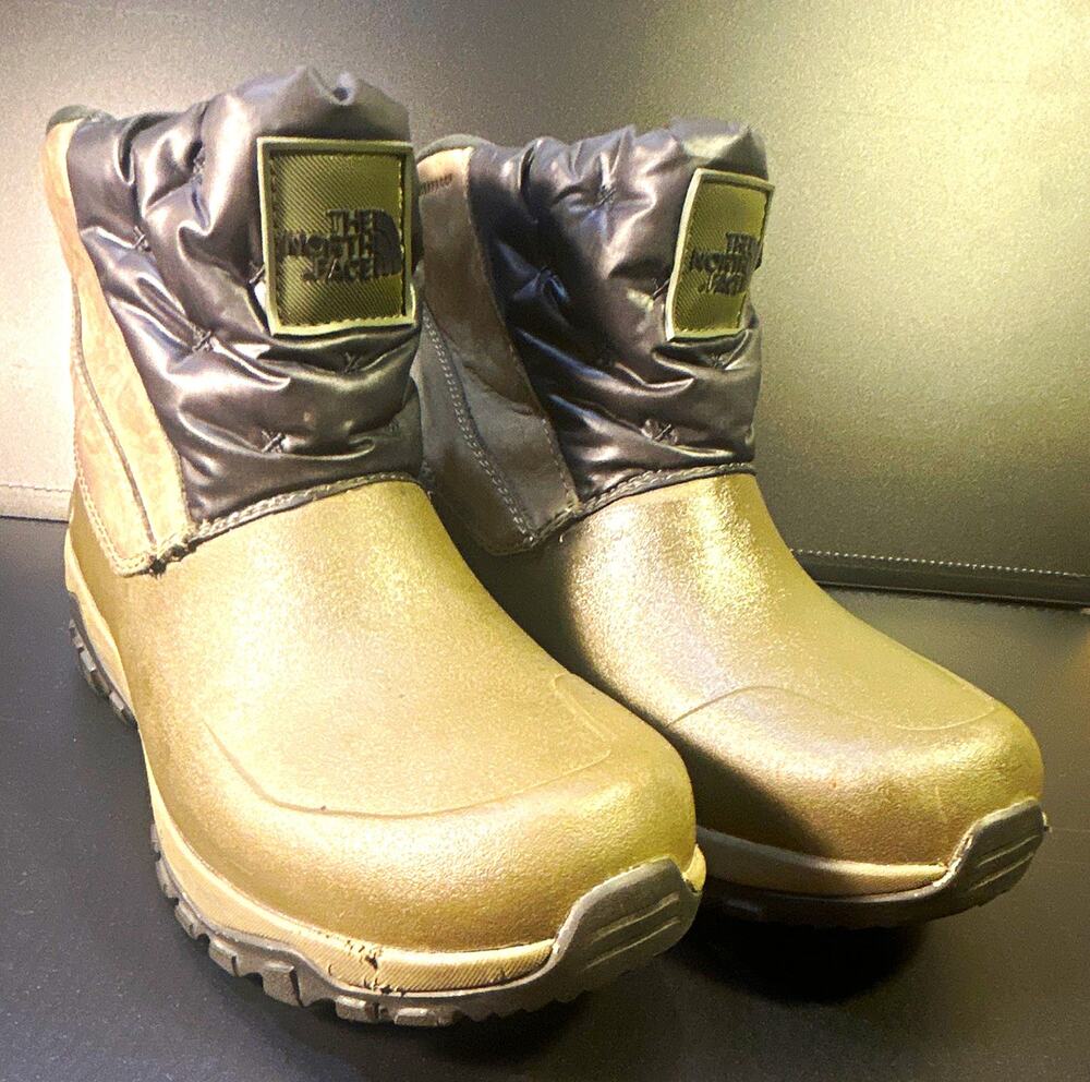 The North Face Waterproof Insulated Slip-On Ankle Snow Boots Women’s 6.5 Brown